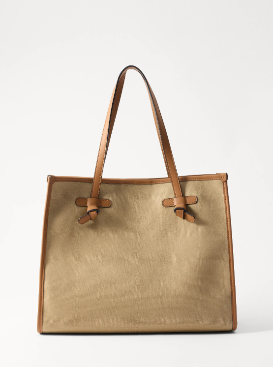 Bolso Marcella crudo caramelo